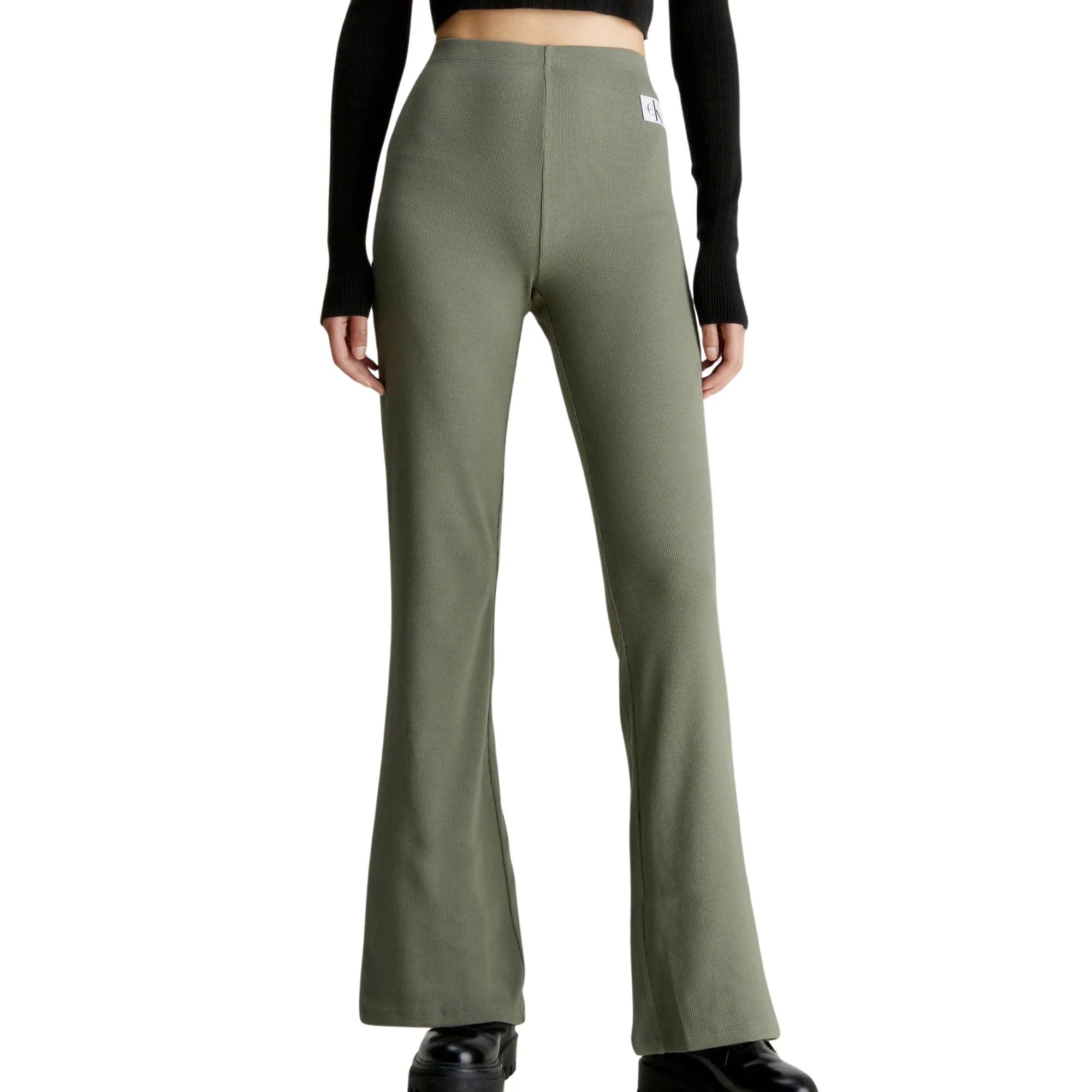 Calvin Klein Pantaloni Woven Label Straight