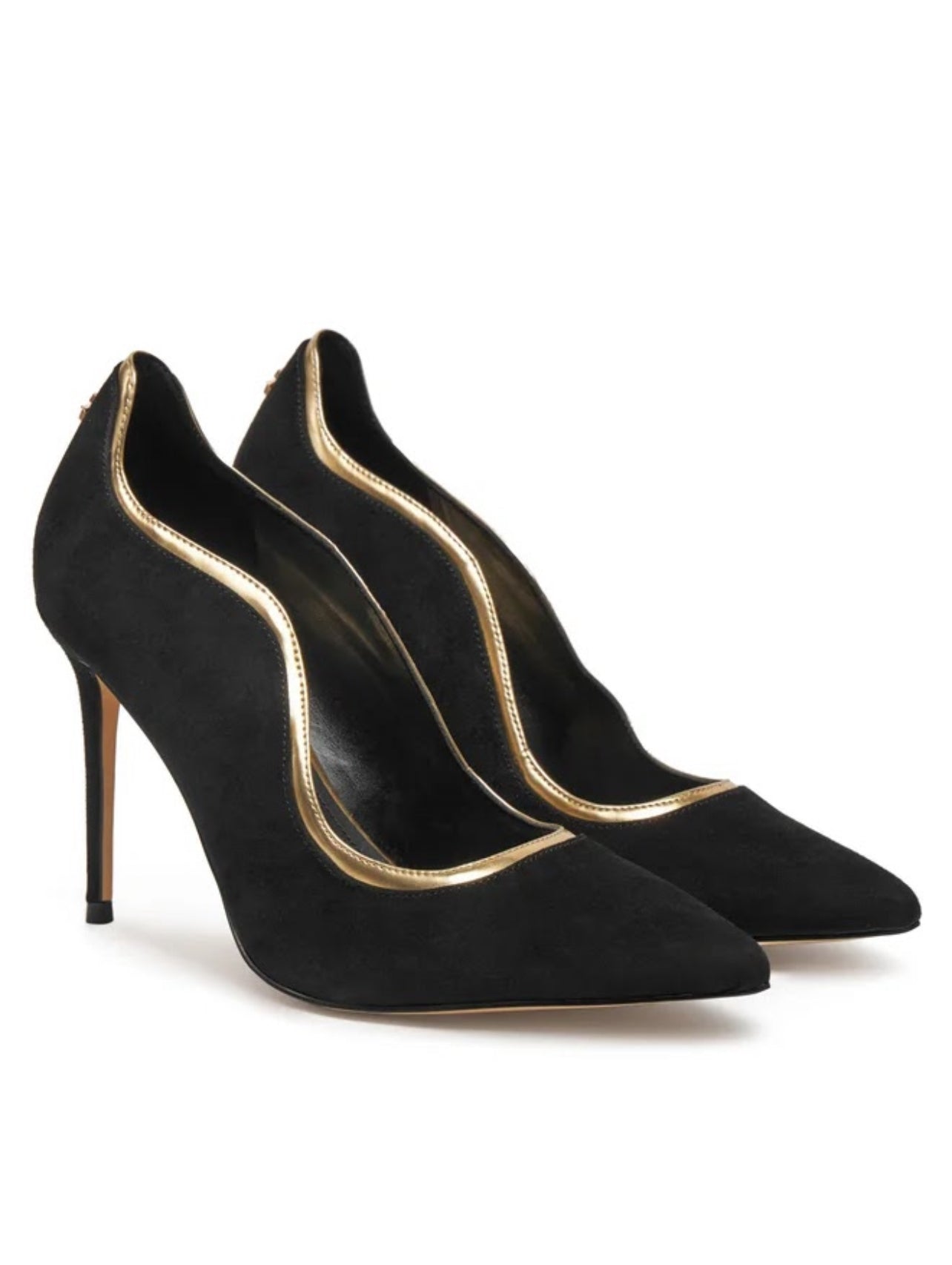 Guess Pantofi cu Toc Negrii