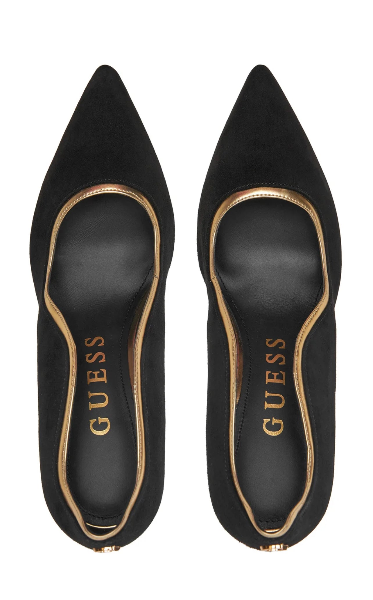 Guess Pantofi cu Toc Negrii