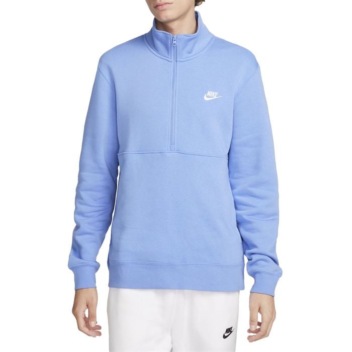 Nike Bluză Sportswear Club Half-Zip Brushed