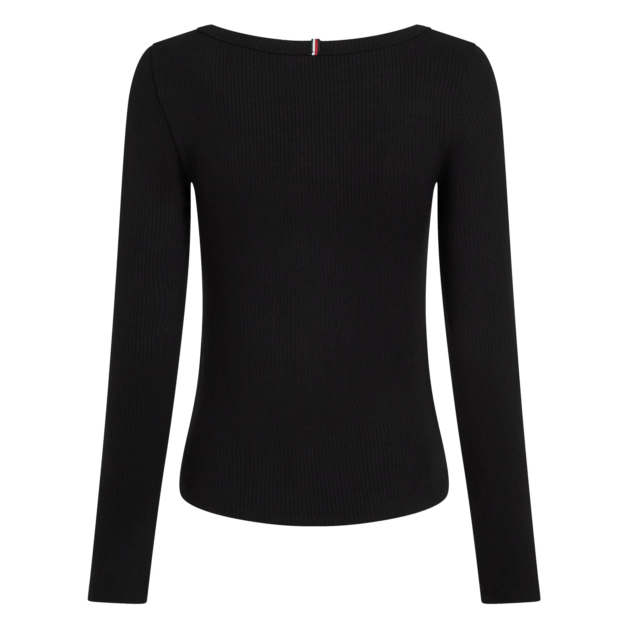 Tommy Hilfiger Bluză Slim 5X2 Rib Longsleeve