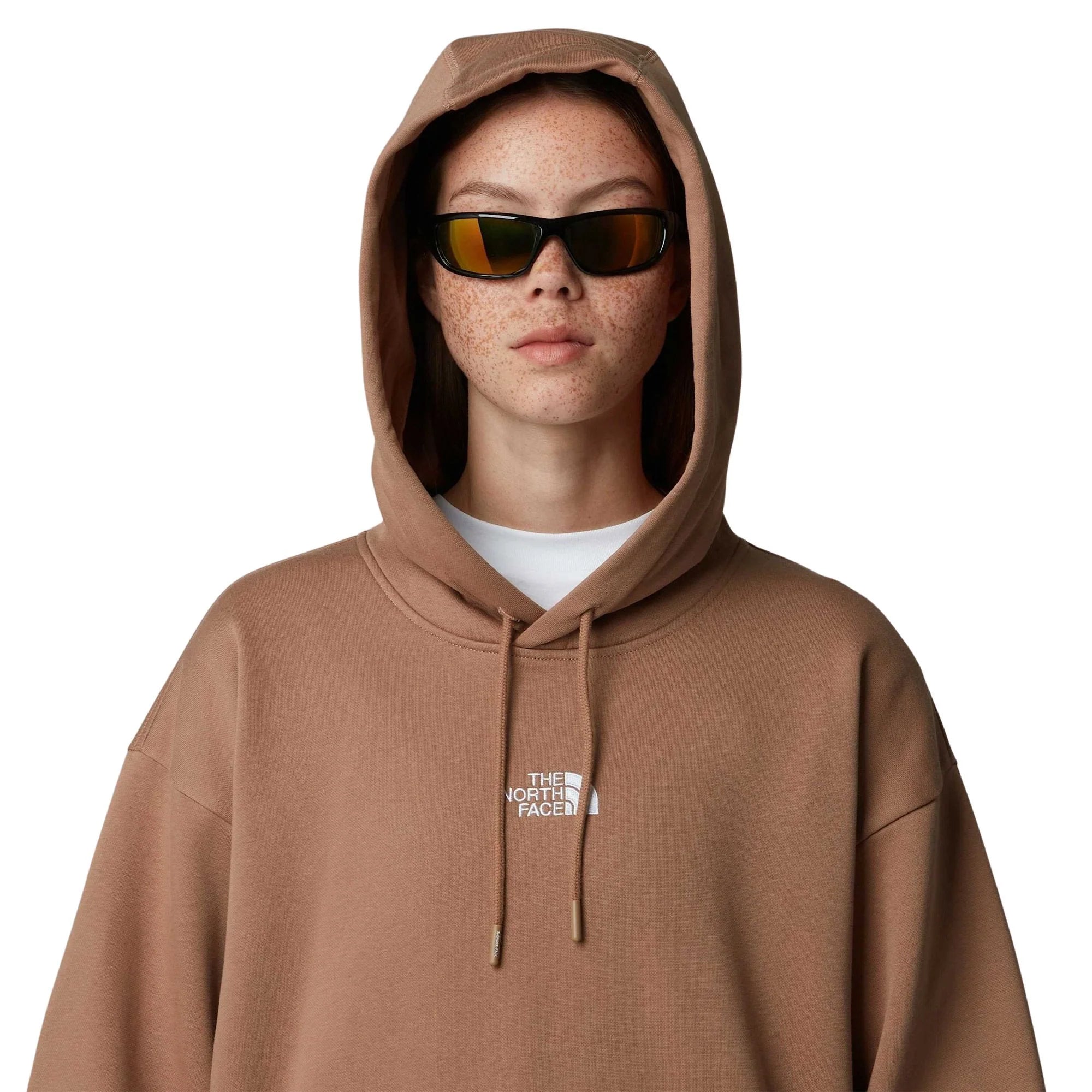 The North Face Essential Oversized Hoodie Brown (NF0A89EN-6IH) Women