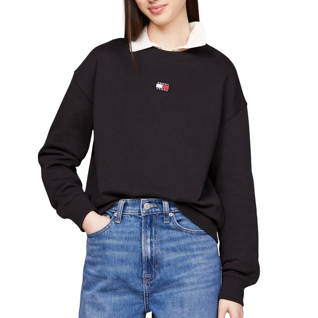 Tommy Hilfiger Bluză Badge Boxy Sweater