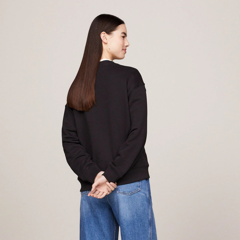 Tommy Hilfiger Bluză Badge Boxy Sweater