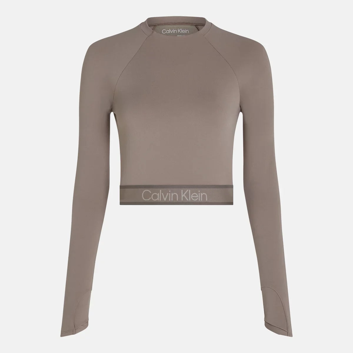 Calvin Klein Top BEIGE WO - L/S
