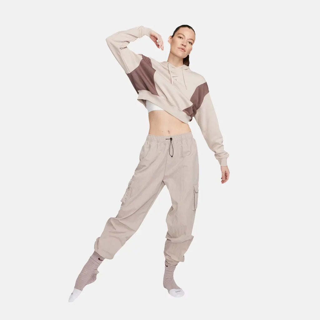 Nike Hoodie PINK-BROWN AIR OS MOD CROP