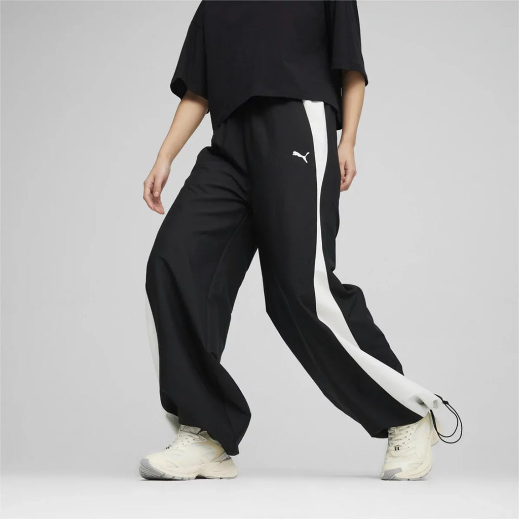 Puma Pantaloni BLACK DARE TO RELAXED PARACHUTE